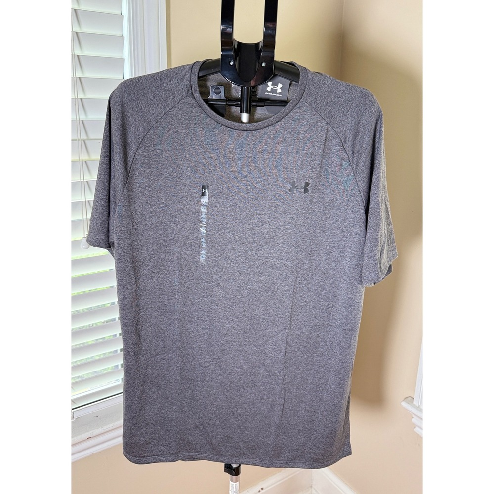 Under Armour Mens UA Tech 2.0 SS Tee Heather Grey XLT‎ 1326413-090